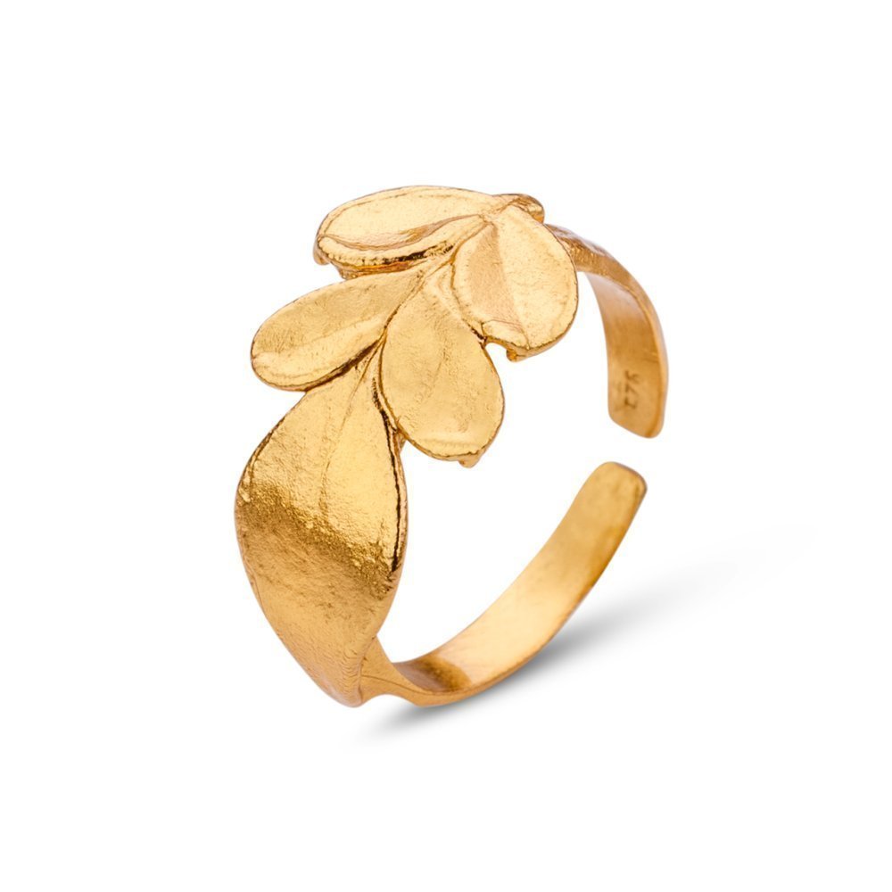Memories Jasmine Ring   24K Gold vermeil on sterling silver  