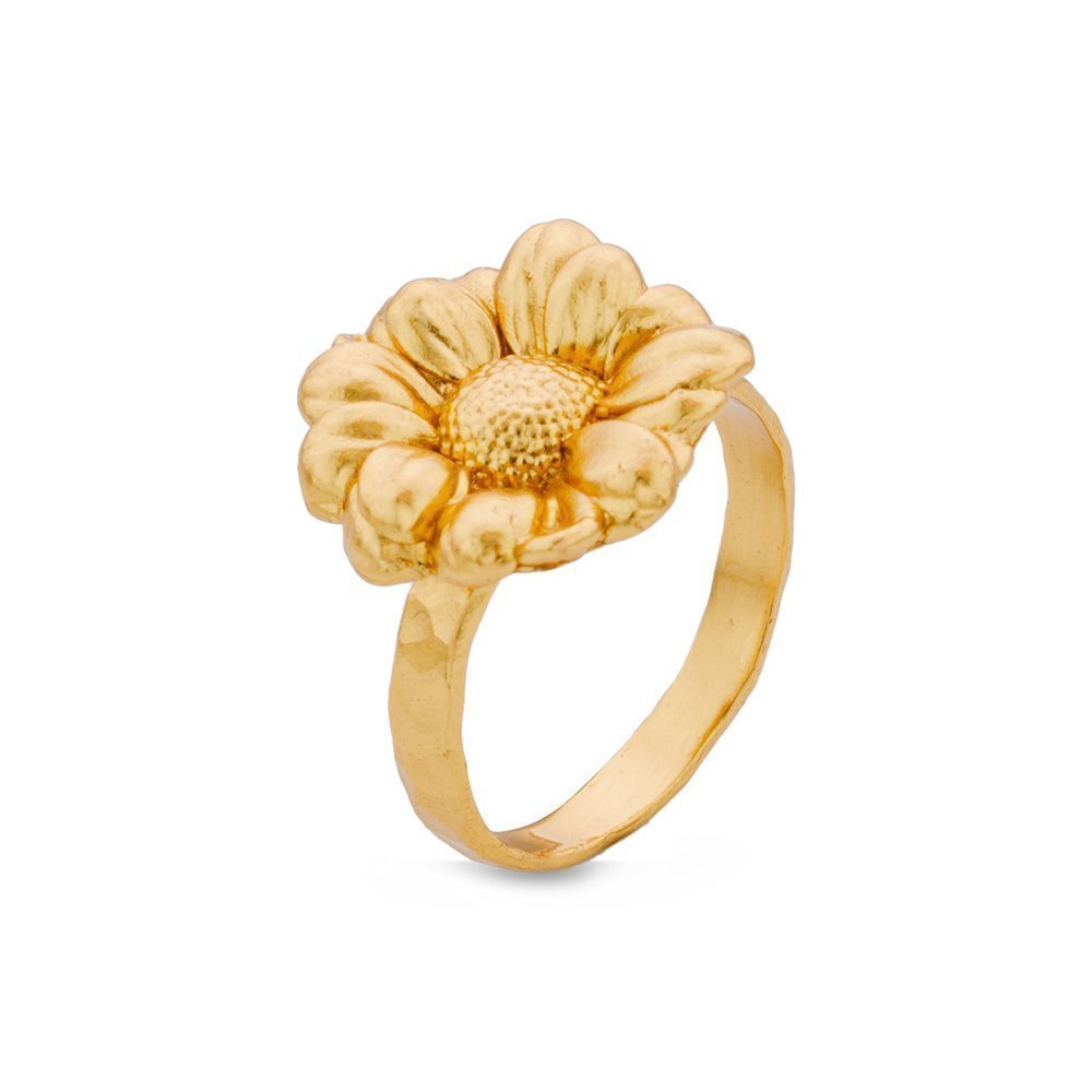 Phillis Daisy Ring   24K Gold vermeil on sterling silver  