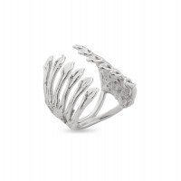 Heliostalida Ring geometric, statement,  Sterling silver  
