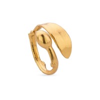 Athena Olive Ring   24K Gold vermeil on sterling silver  