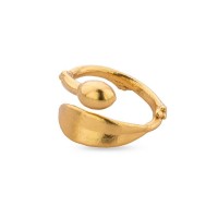 Athena Olive Ring   24K Gold vermeil on sterling silver  