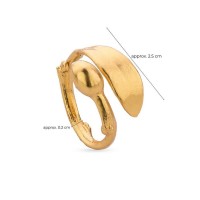 Athena Olive Ring   24K Gold vermeil on sterling silver  