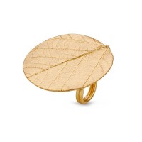 Niso Ring geometric, statement,  24K Gold vermeil on sterling silver  