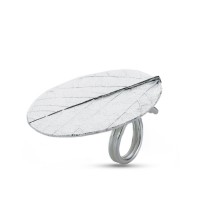 Niso Ring geometric, statement,  Sterling silver  