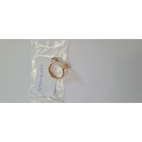 Alke Ring geometric, statement,  24K Gold vermeil on sterling silver Mop 