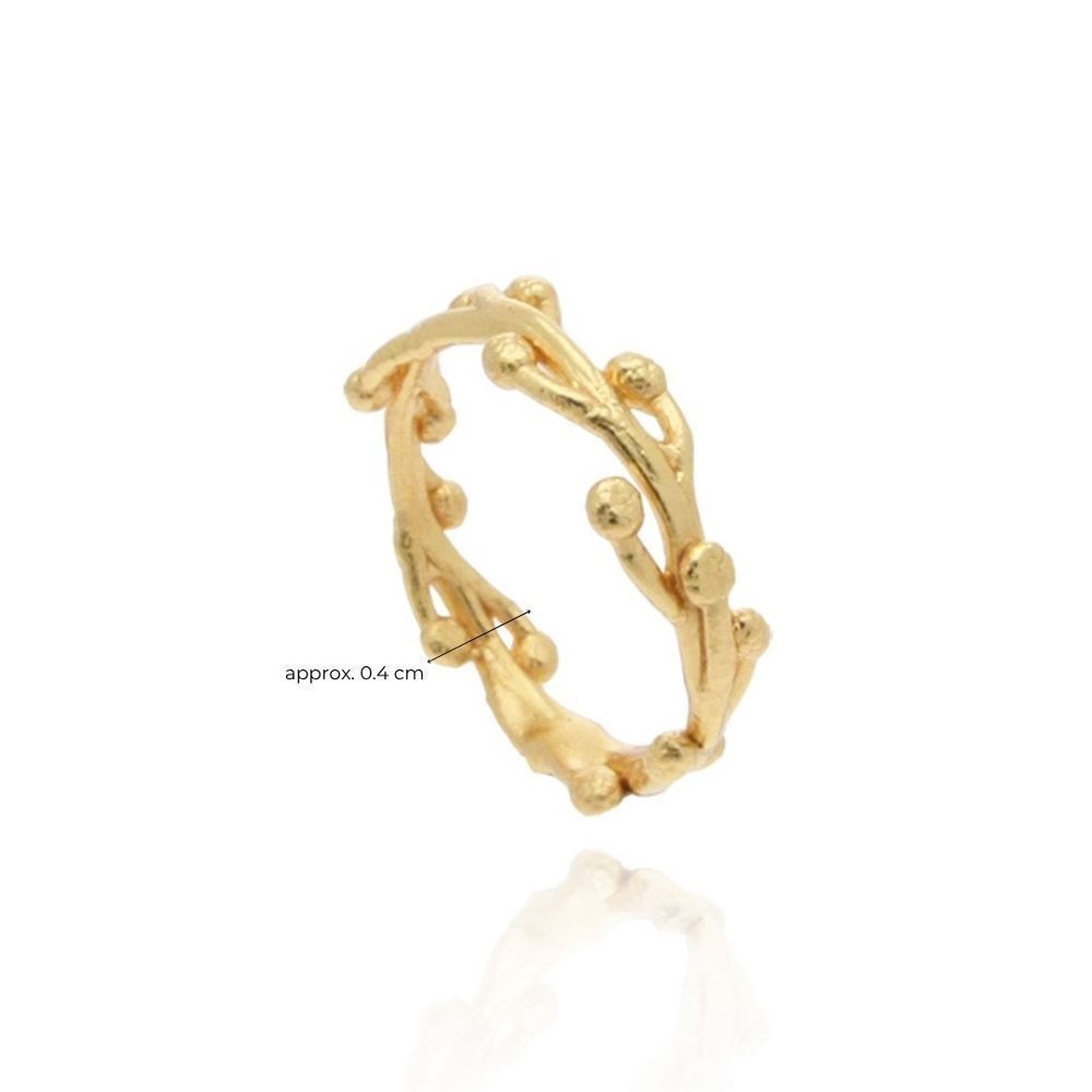 Chloe Ring   24K Gold vermeil on sterling silver  