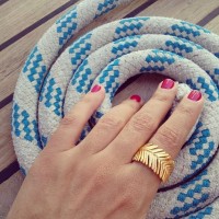 Electra Ring   24K Gold vermeil on sterling silver  