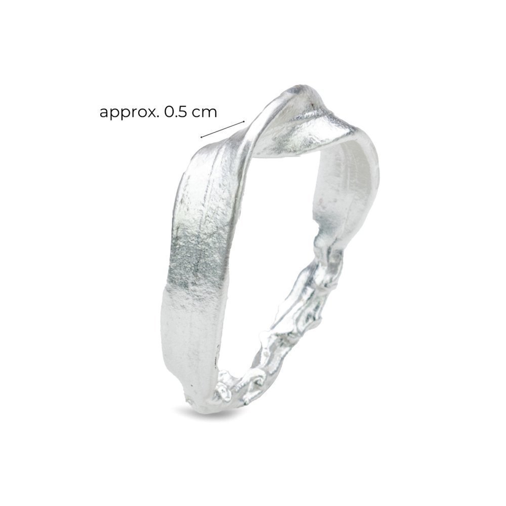 Medea Ring geometric,  Sterling silver  
