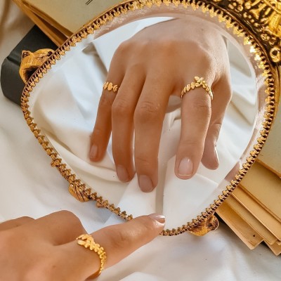 Muse Ring mini  24K Gold vermeil on sterling silver  