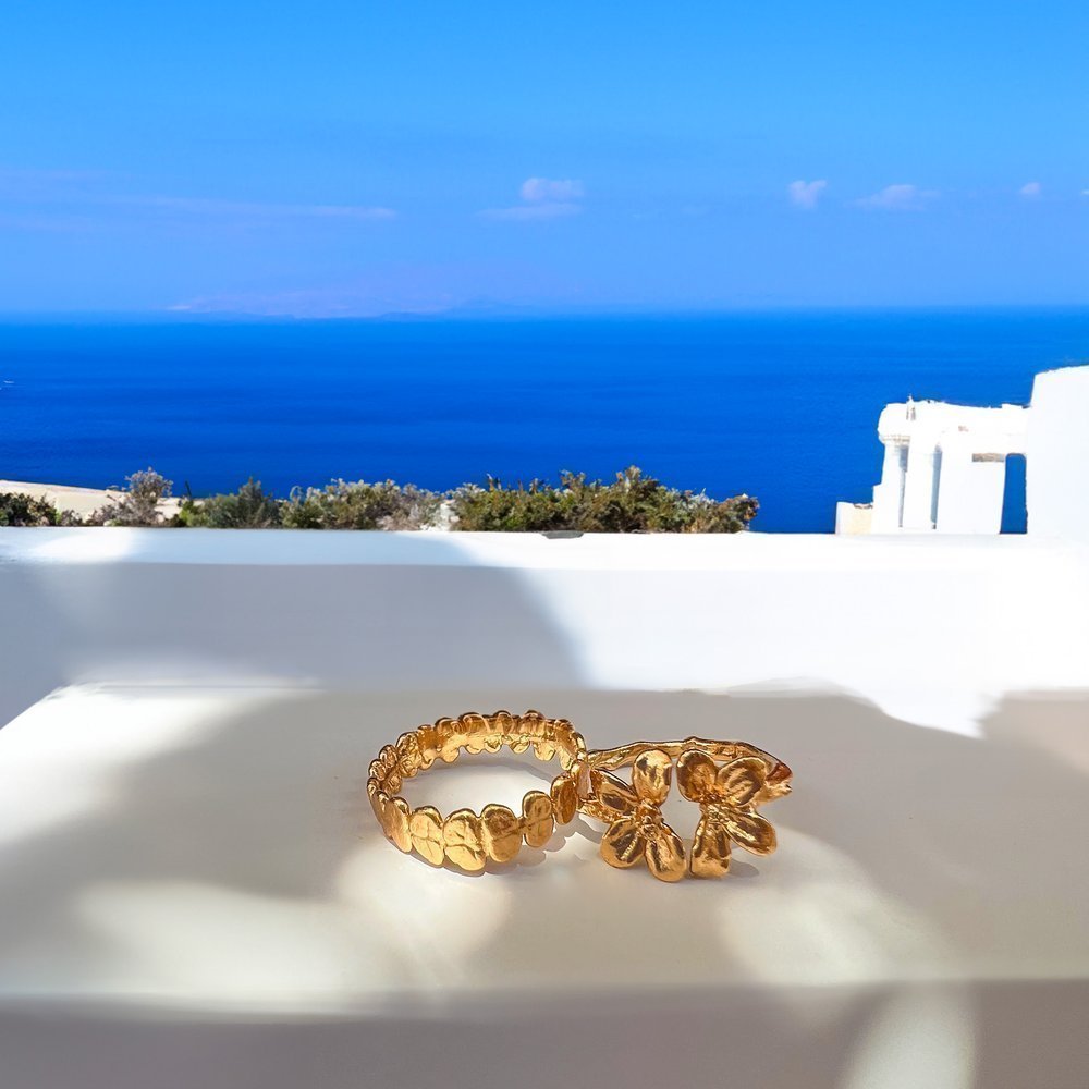 Muse Ring mini  24K Gold vermeil on sterling silver  