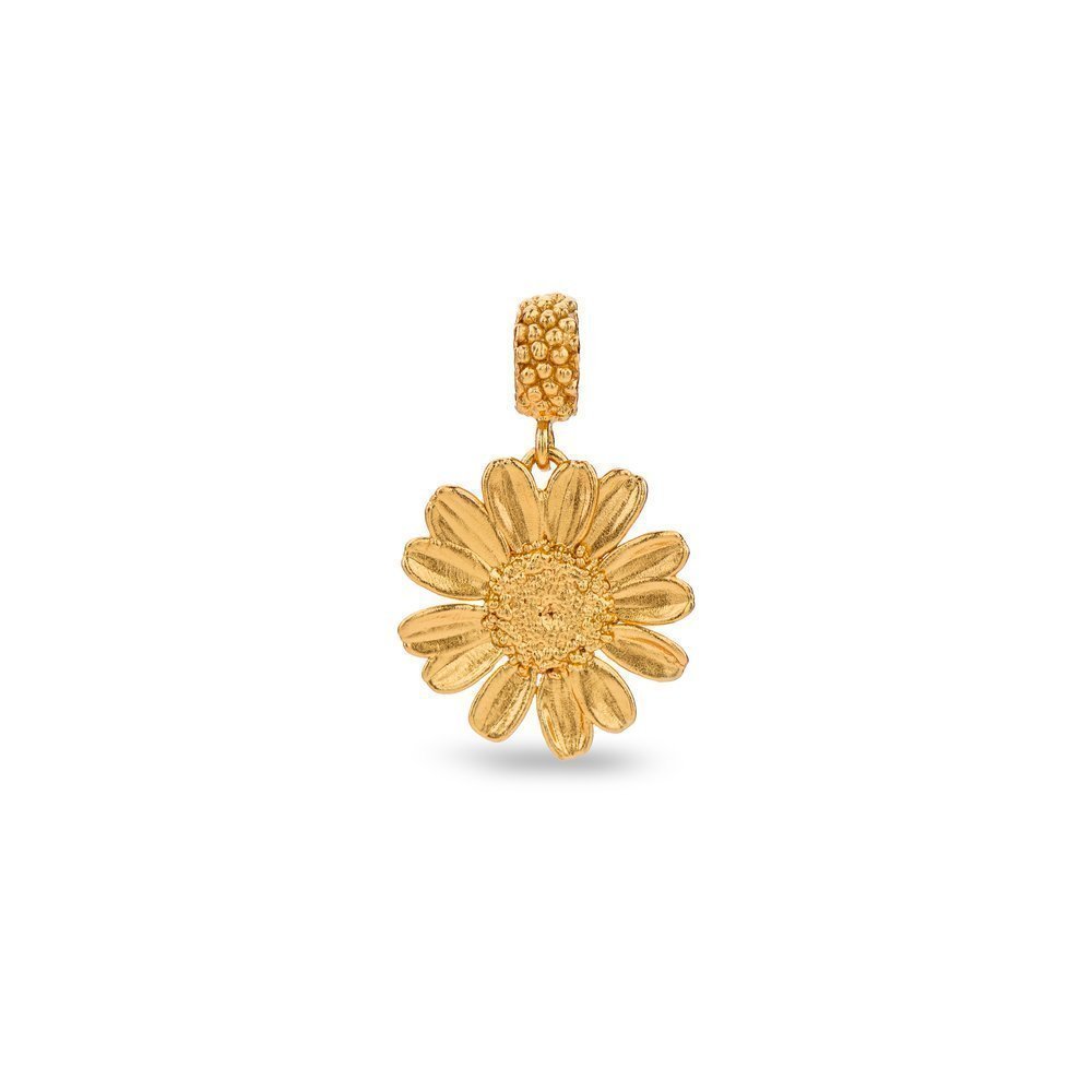 Ismini Daisy Tack pin  layer, 24K Gold vermeil on sterling silver  