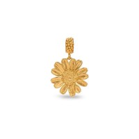 Ismini Daisy Tack pin  layer, 24K Gold vermeil on sterling silver  