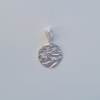 Selene Tack pin mini layer, Sterling silver  