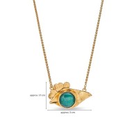 Alexia Jasmine Necklace   24K Gold vermeil on sterling silver  