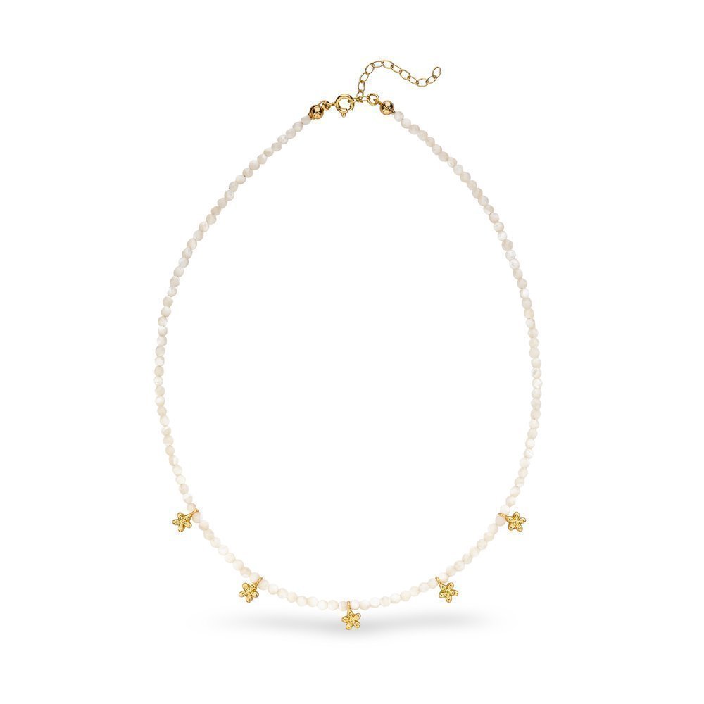 Amelia Necklace  layer, 24K Gold vermeil on sterling silver  