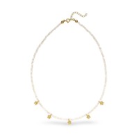 Amelia Necklace  layer, 24K Gold vermeil on sterling silver  