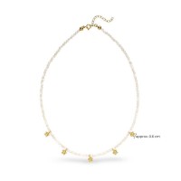 Amelia Necklace  layer, 24K Gold vermeil on sterling silver  