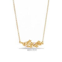 Amelia Necklace   24K Gold vermeil on sterling silver  