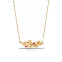 Amelia Necklace   24K Gold vermeil on sterling silver  