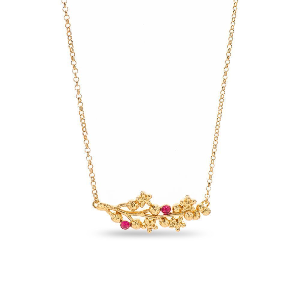 Amelia Necklace   24K Gold vermeil on sterling silver  