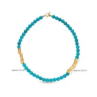 Amelia Necklace geometric,  24K Gold plated  