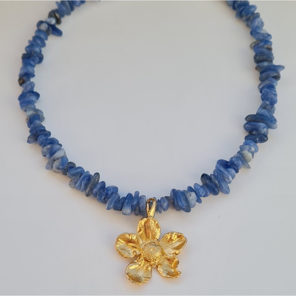 Kerasia Necklace statement,  24K Gold vermeil on sterling silver  