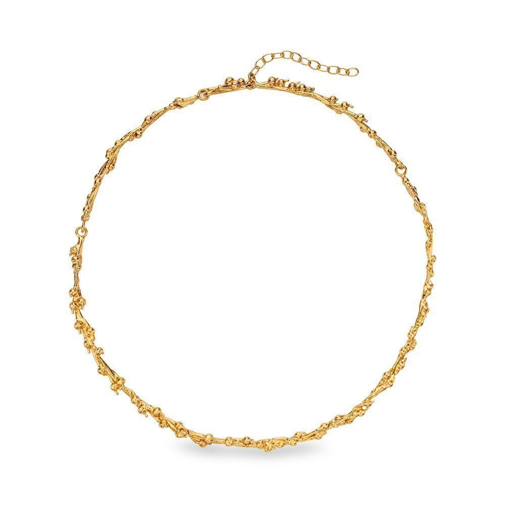 Berenice Necklace  layer, 24K Gold vermeil on sterling silver  