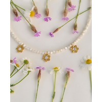 Nefeli Necklace  layer, 24K Gold vermeil on sterling silver  