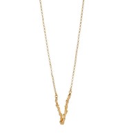 Sikinos Necklace geometric, layer, 24K Gold vermeil on sterling silver  