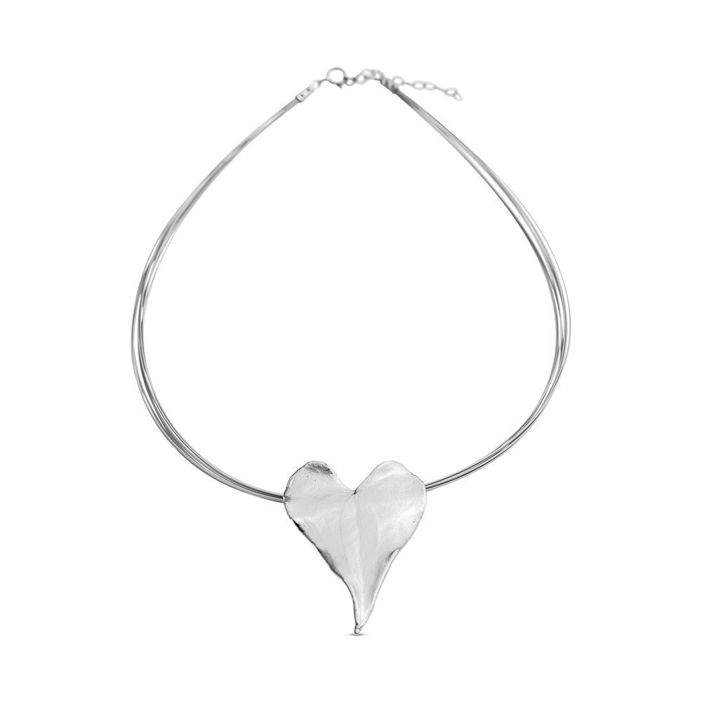 Emotions Ivy Necklace statement, steelwire, Sterling silver  