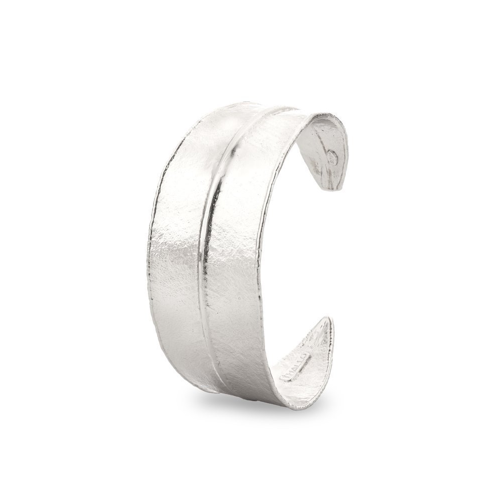 Milos Bracelet geometric, statement, cuff, Sterling silver  