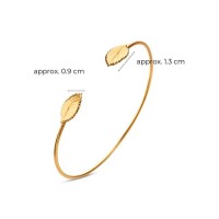 Moira Rose Bracelet mini with flexible wire, 24K Gold vermeil on sterling silver  