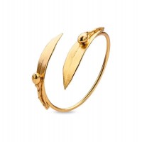 Olive Bracelet   24K Gold vermeil on sterling silver  