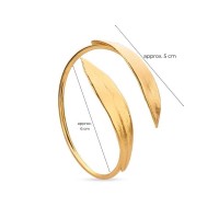 Athena Olive Bracelet  with flexible wire, 24K Gold vermeil on sterling silver  
