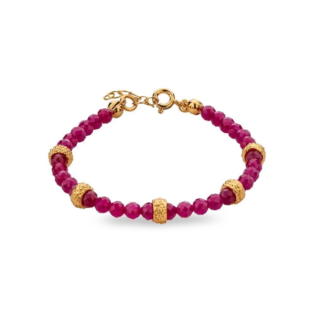 Amelia Bracelet geometric,  24K Gold vermeil on sterling silver  