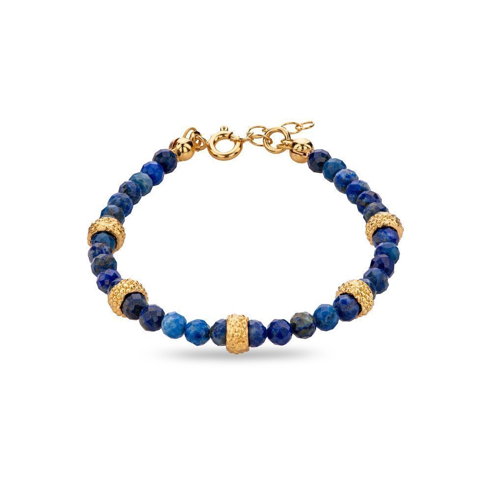 Amelia Bracelet geometric,  24K Gold vermeil on sterling silver  