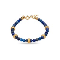 Amelia Bracelet geometric,  24K Gold vermeil on sterling silver  