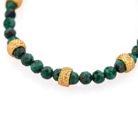 Amelia Bracelet geometric,  24K Gold vermeil on sterling silver  