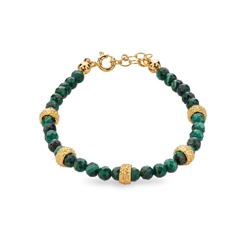 Amelia Bracelet geometric,  24K Gold vermeil on sterling silver  