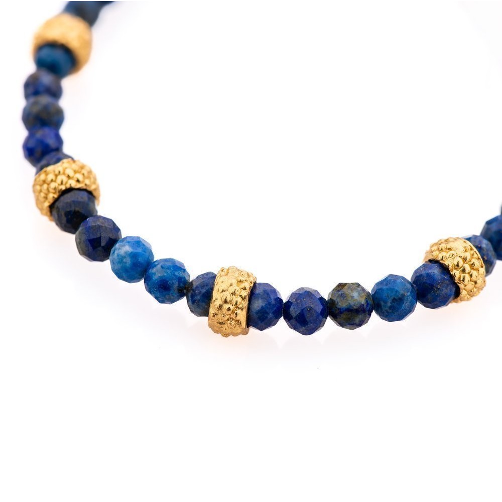 Amelia Bracelet geometric,  24K Gold vermeil on sterling silver  