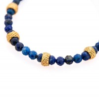 Amelia Bracelet geometric,  24K Gold vermeil on sterling silver  