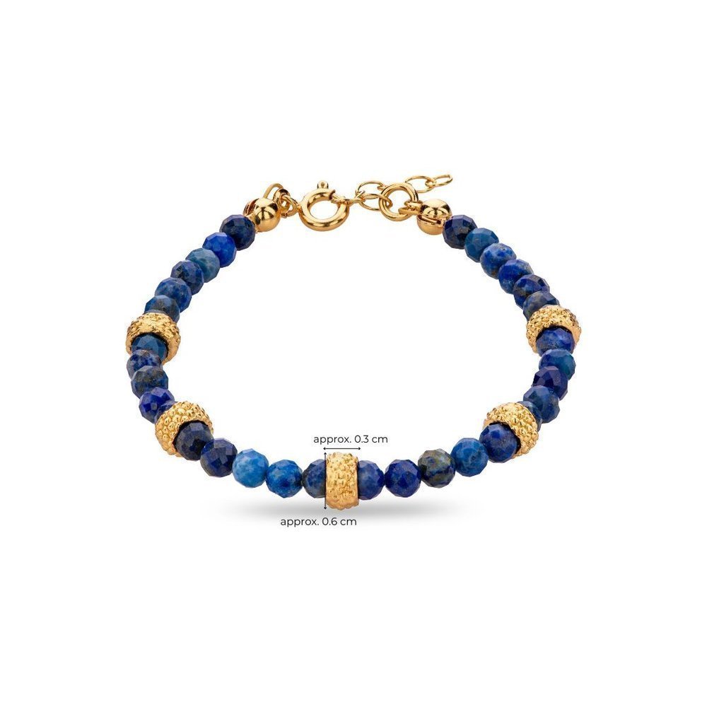 Amelia Bracelet geometric,  24K Gold vermeil on sterling silver  