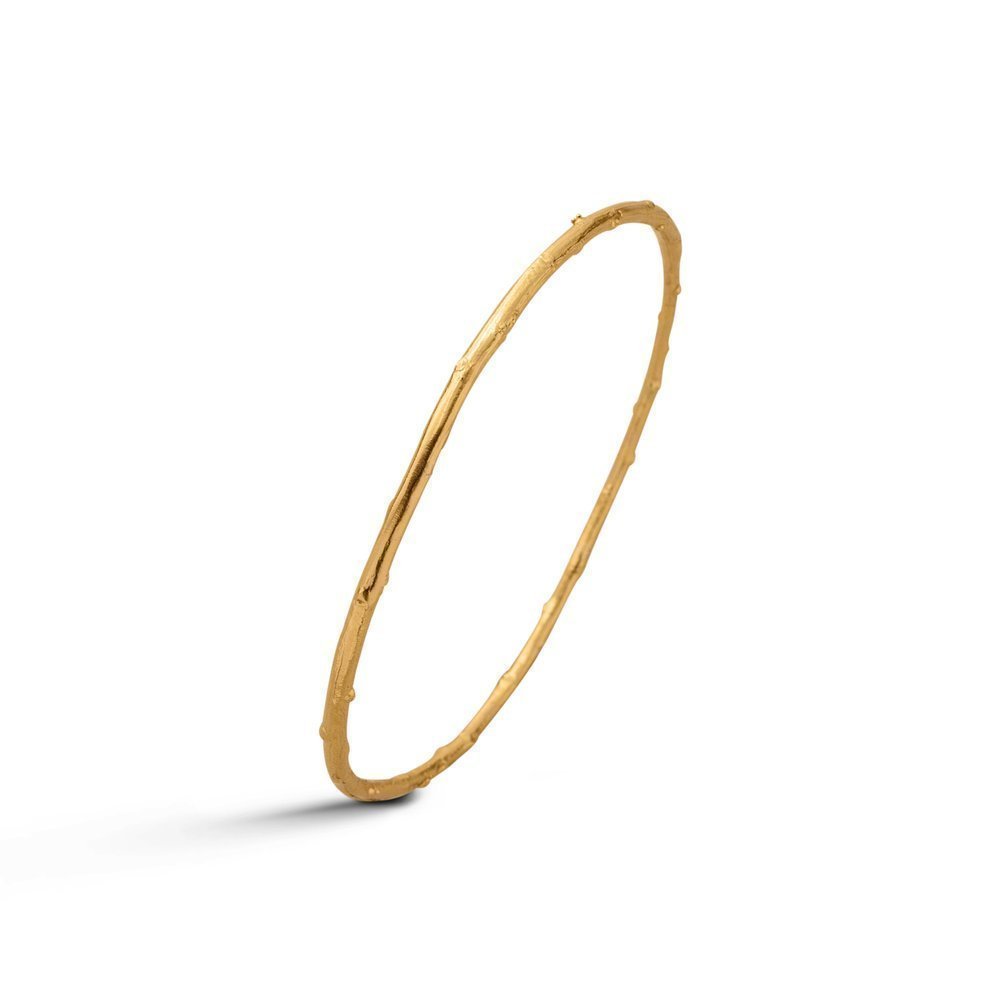 Erato Bracelet geometric, bangle, 24K Gold vermeil on sterling silver  