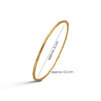 Erato Bracelet geometric, bangle, 24K Gold vermeil on sterling silver  