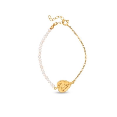 Emotions Cyclamen Bracelet   24K Gold vermeil on sterling silver  