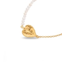 Emotions Cyclamen Bracelet   24K Gold vermeil on sterling silver  