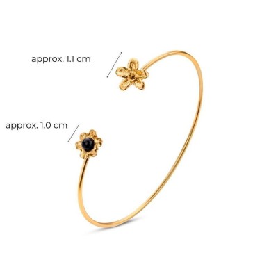 Nefeli Bracelet mini with flexible wire, 24K Gold vermeil on sterling silver  