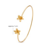 Persephone Bracelet mini with flexible wire, 24K Gold vermeil on sterling silver  