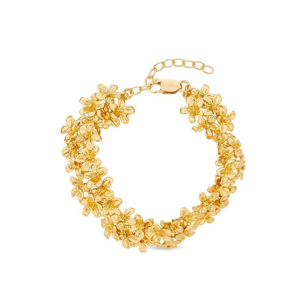 Persephone Bracelet statement,  24K Gold vermeil on sterling silver  