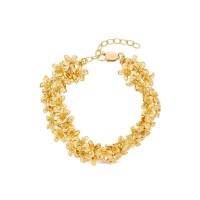 Persephone Bracelet statement,  24K Gold vermeil on sterling silver  